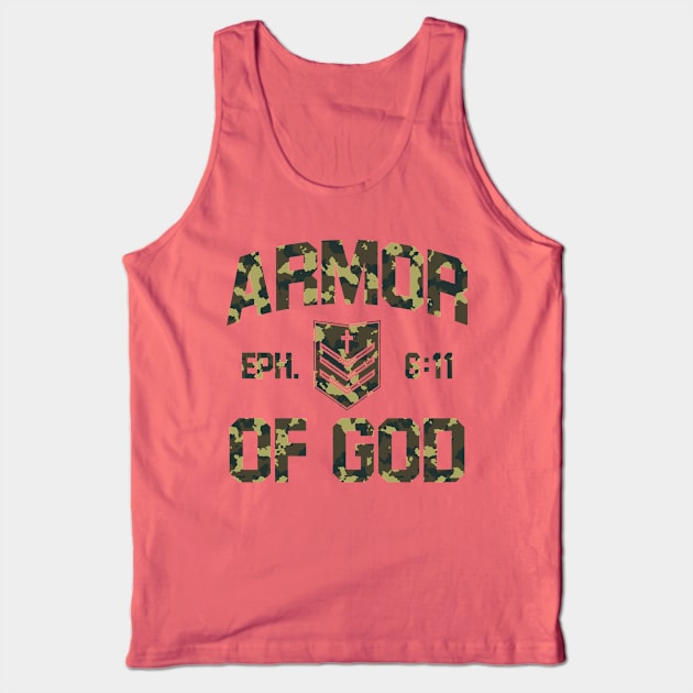 ARMOR OF GOD Tank Top by Litho